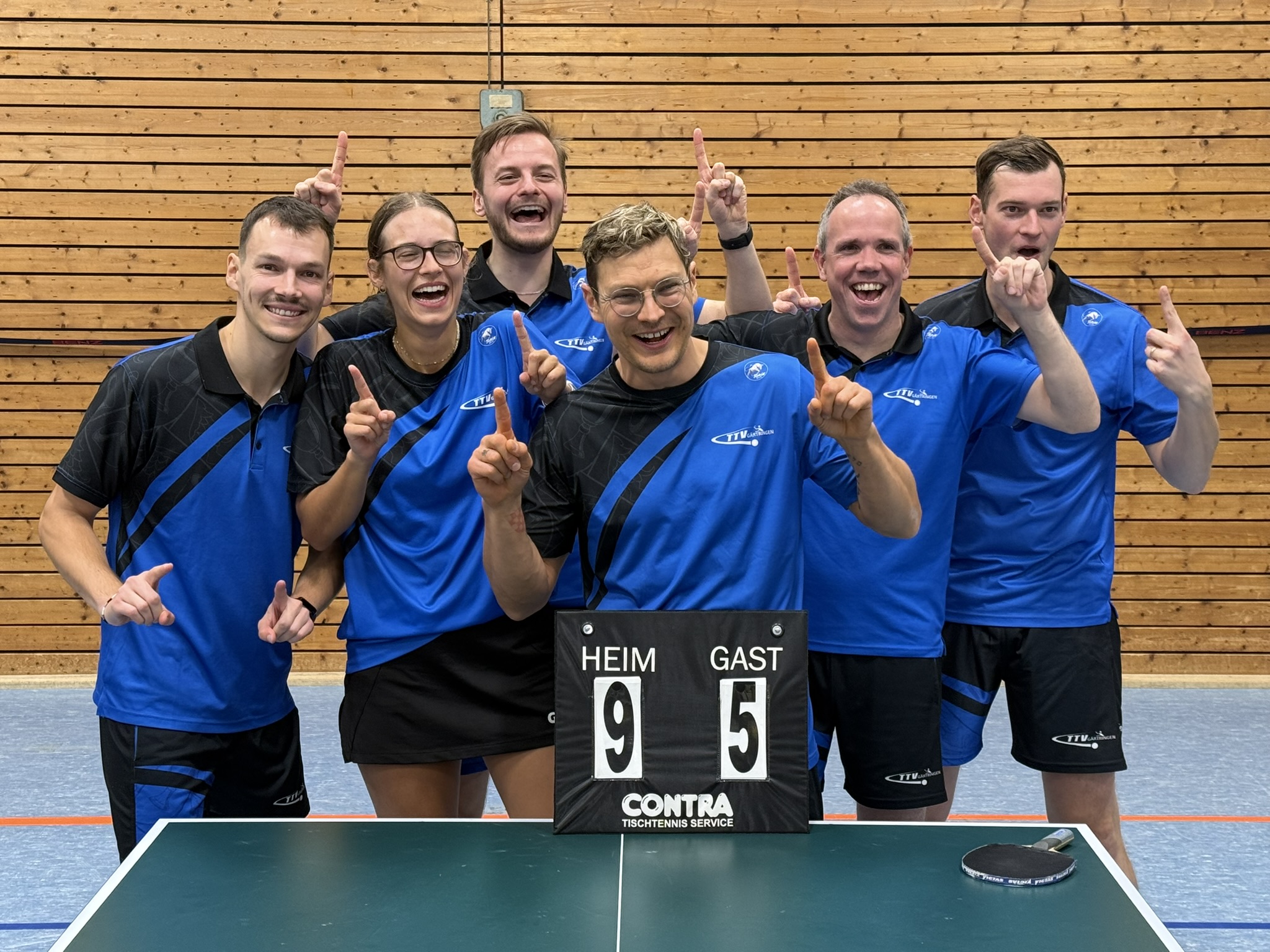Die Gärtringer Verbandsliga-Spieler haben gut lachen: Nach drei Partien hat der Aufsteiger 6:0 Punkte auf dem Konto.